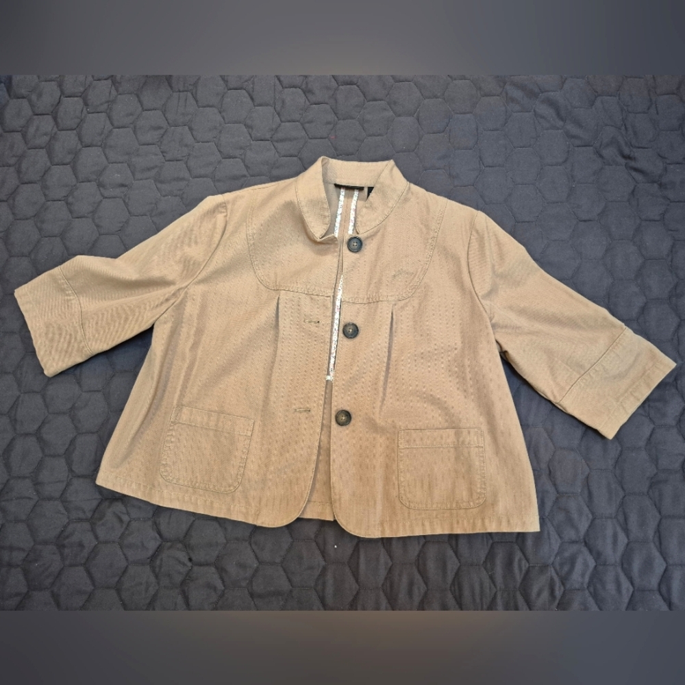 Euc Relativity Light Tan Jacket
